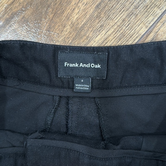 Frank And Oak Linen Shorts - Picture 2 of 3